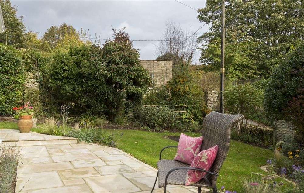Guests have access to a private patio and garden at The Garden Studio, Bournes Green