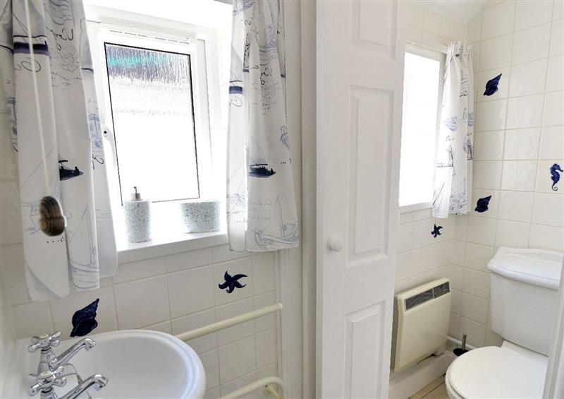 The bathroom at The Garden Suite, Lyme Regis