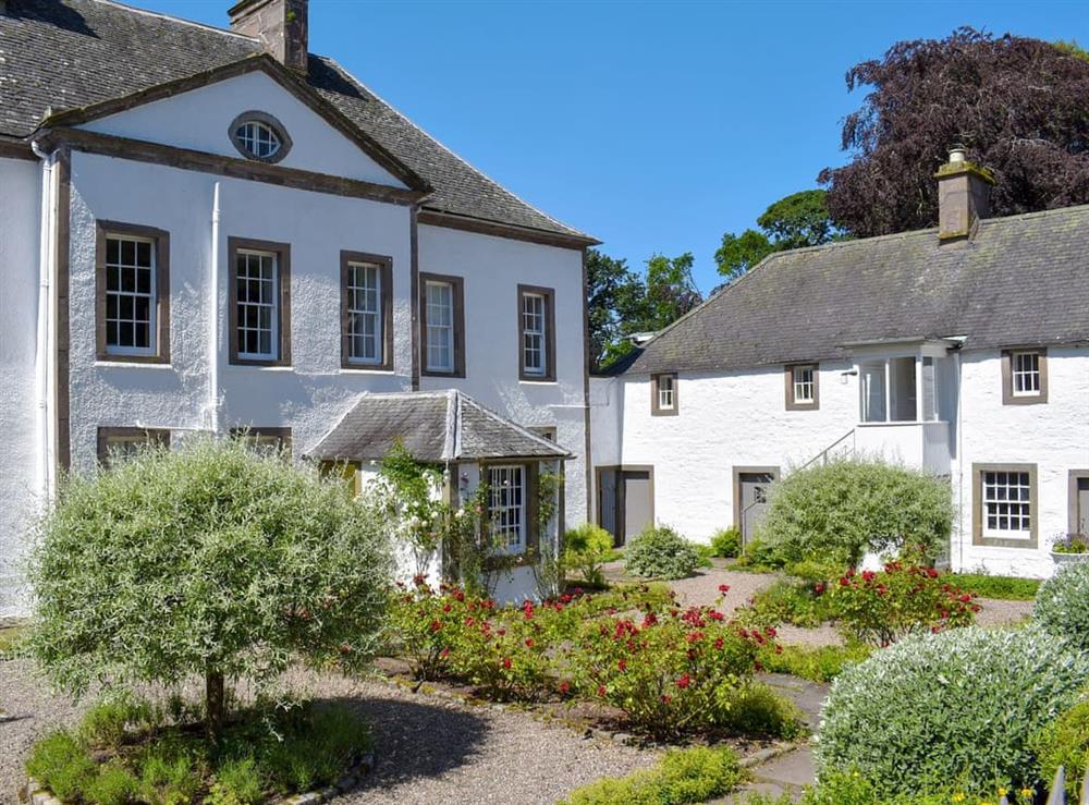 Garden and grounds at The Garden Suite in Pitscandly, near Forfar, Angus