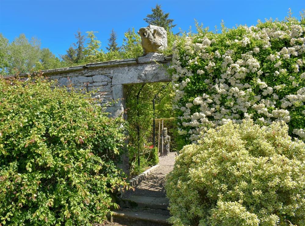 Walled garden at The Garden Suite in Pitscandly, near Forfar, Angus