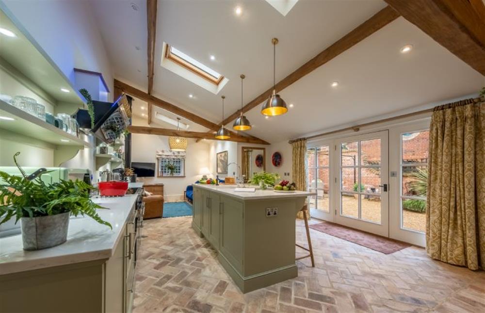 Ground floor: Open-plan living at its best at The Gardeners Cottage, Earsham near Bungay