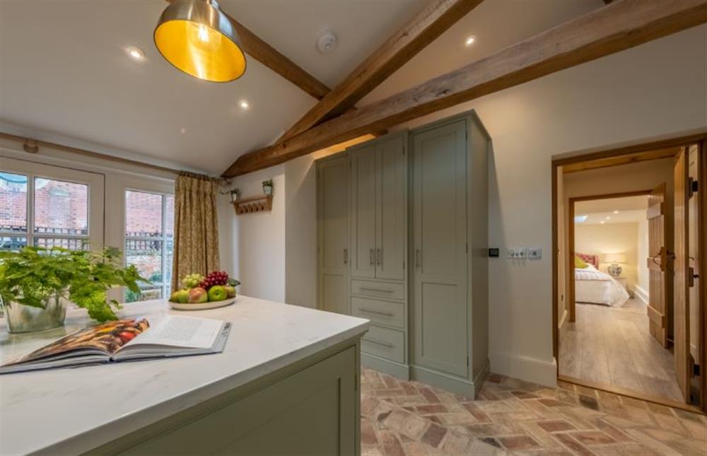 Ground floor: Through to the master bedroom at The Gardeners Cottage, Earsham near Bungay