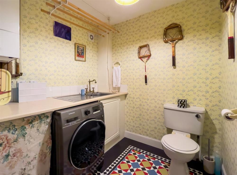 Utility room at The Gardeners Cottage in Methven, Perthshire