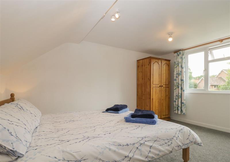 This is a bedroom at The Gardens, Goathurst near North Petherton