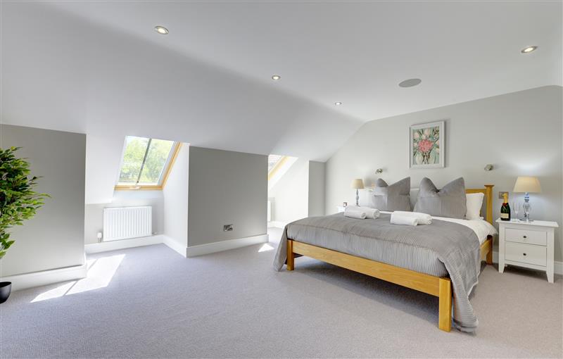 One of the bedrooms at The Gate House, Aldbrough St. John near Barton