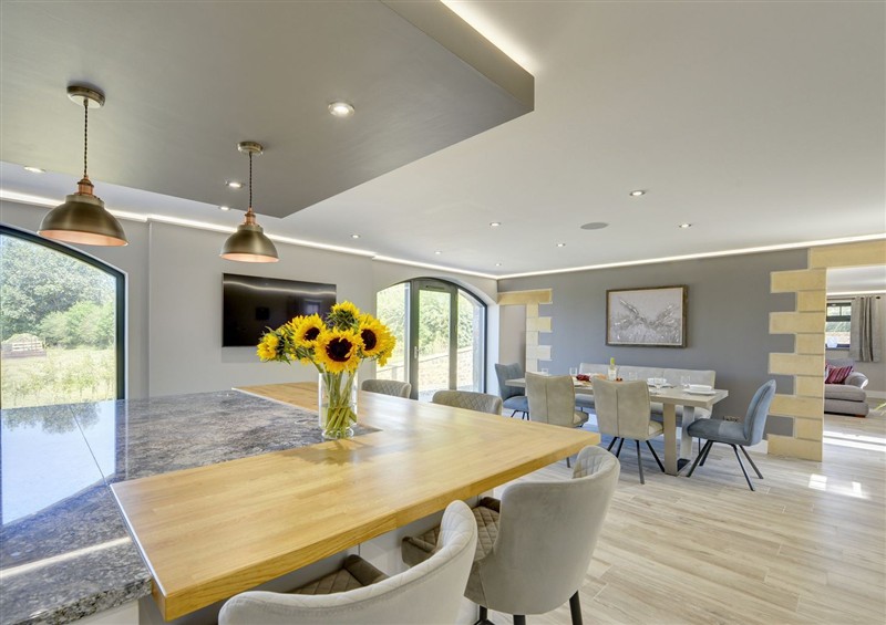 The dining area at The Gate House, Aldbrough St. John near Barton
