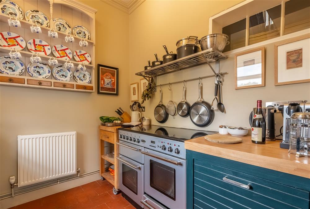Well-equipped kitchen at The Gate House, Blickling near Norwich