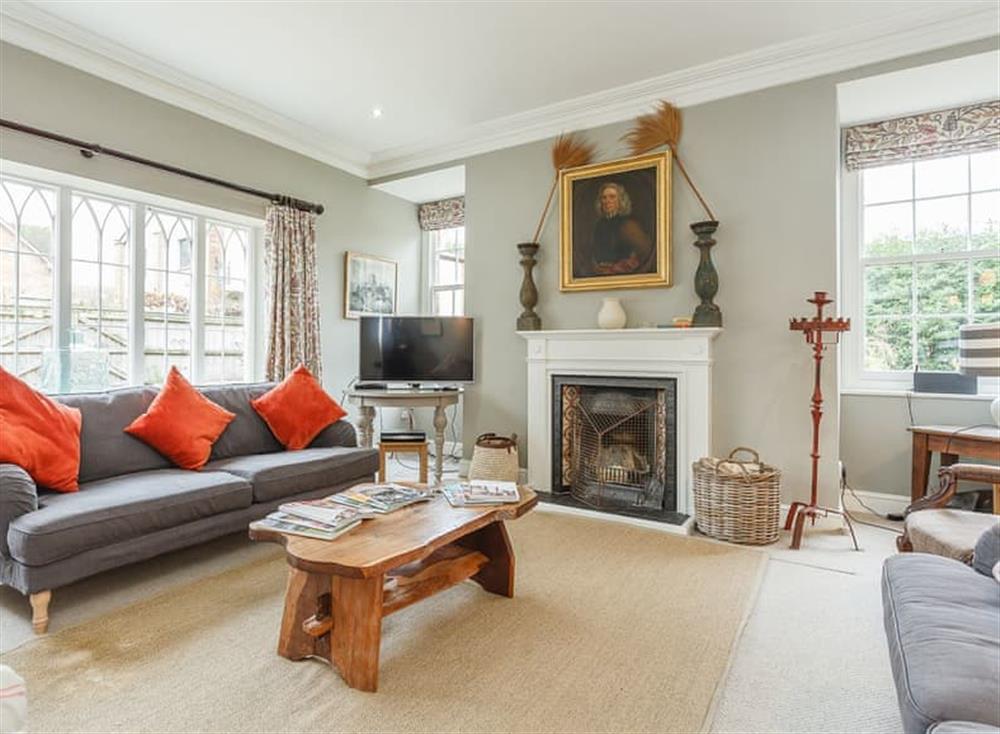 Living room at The Gate House in Wimborne Minster, Dorset