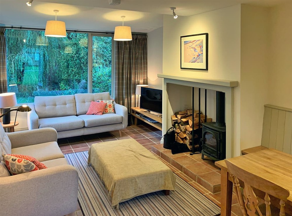 Living area at The Gate Lodge in Danby, North Yorkshire