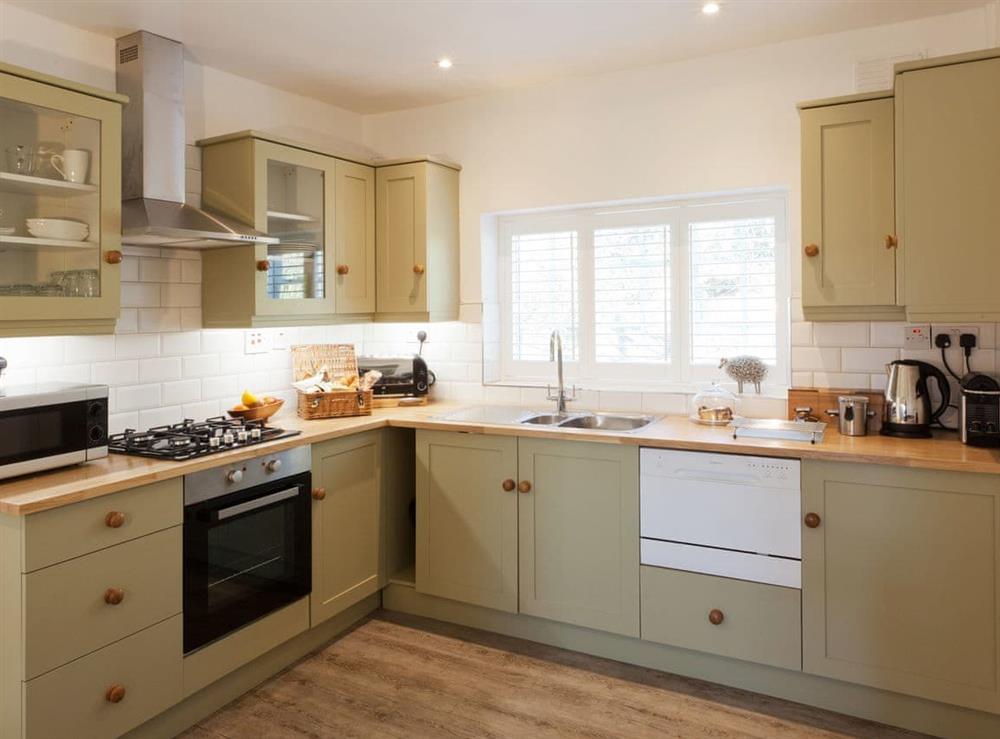Kitchen at The Gatehouse Cottage in Wells, Somerset
