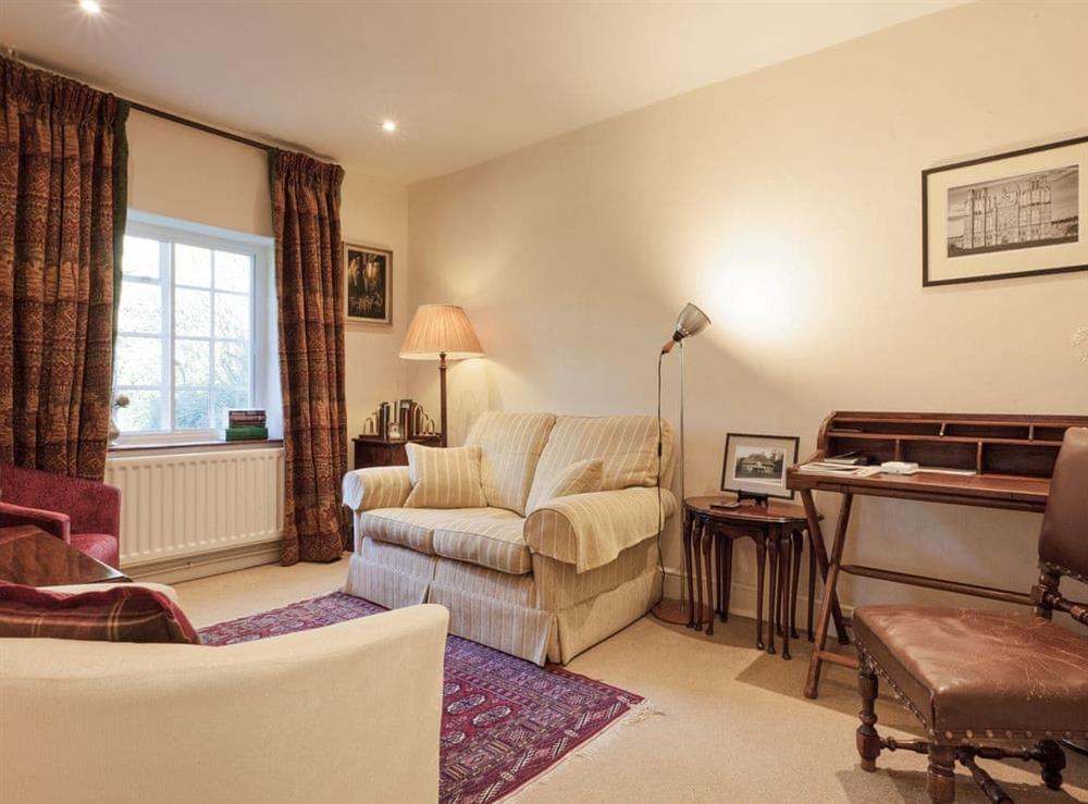 Living room at The Gatehouse Cottage in Wells, Somerset