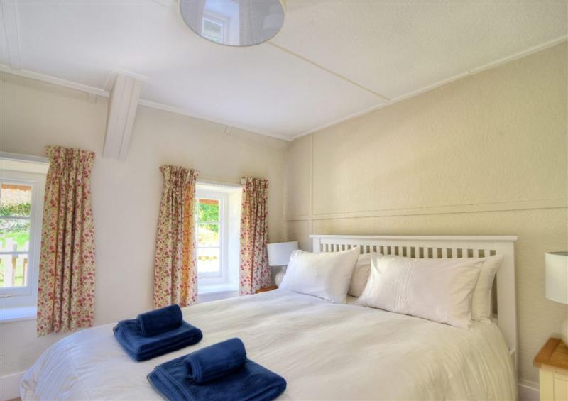 One of the bedrooms at The Gatehouse, Seaton