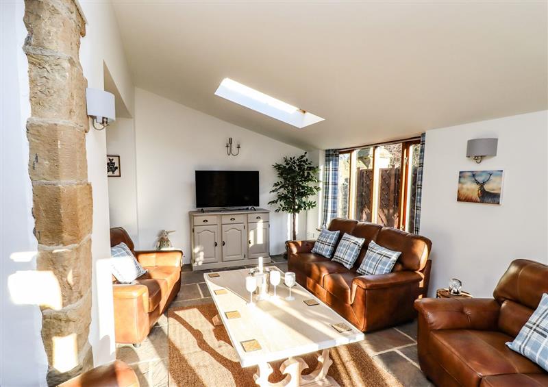 Enjoy the living room at The Gatehouse, Teversal village near Mansfield