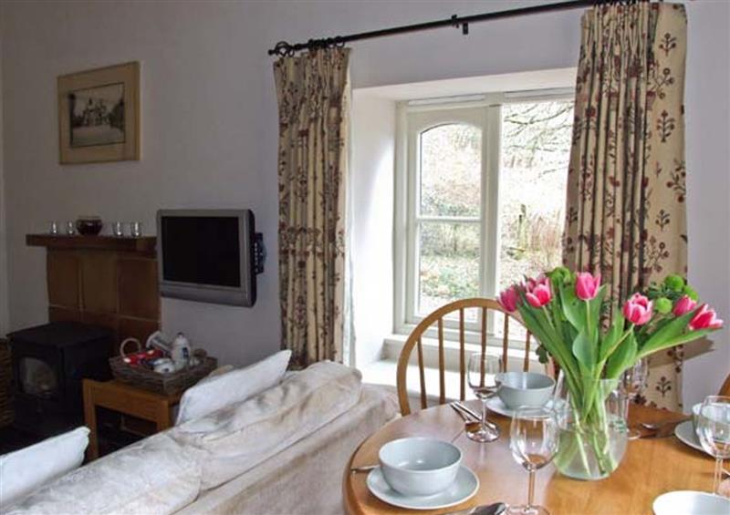 Enjoy the living room at The Generals Cottage, Wye Valley