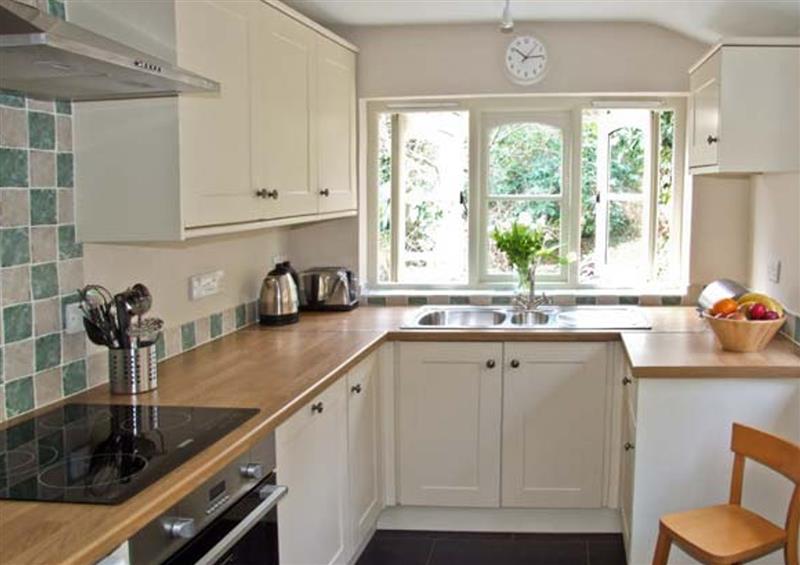 This is the kitchen at The Generals Cottage, Wye Valley