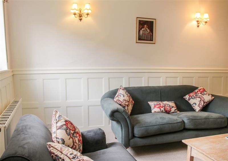 Enjoy the living room at The Generals Quarters, Pitchford near Shrewsbury