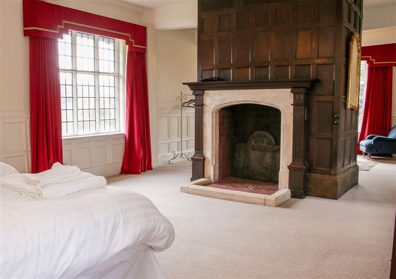 One of the 7 bedrooms at The Generals Quarters, Pitchford near Shrewsbury