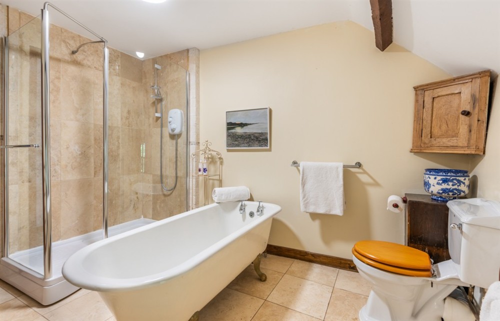 Bathroom at The Georgian House in Combe Martin