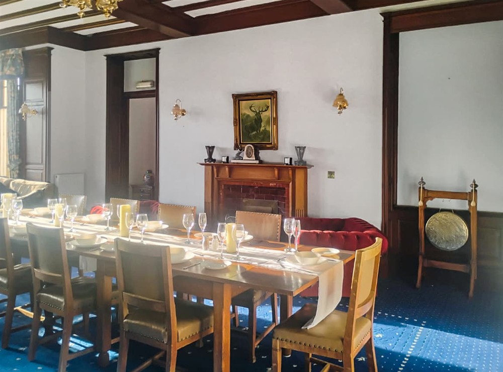 Dining Area at The German Room in Lairg, Sutherland