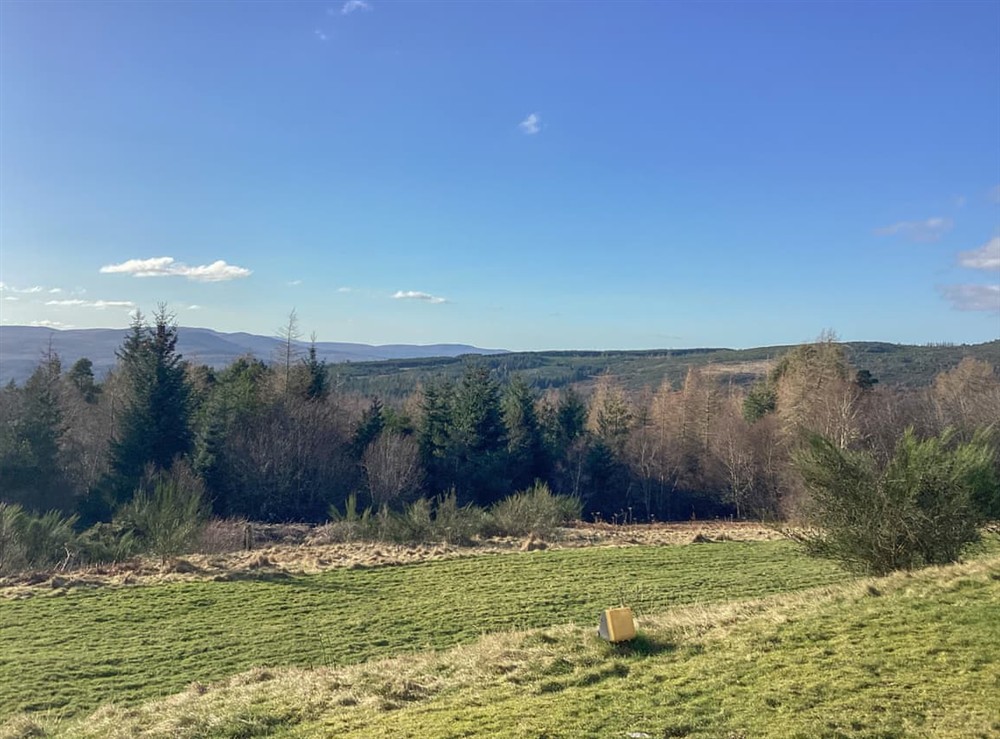 View at The German Room in Lairg, Sutherland