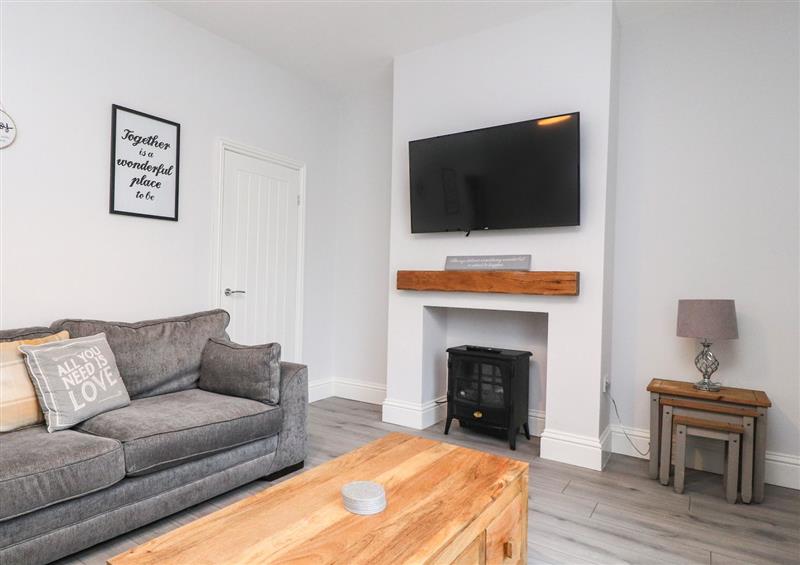 Enjoy the living room at The Getaway, Cleveleys