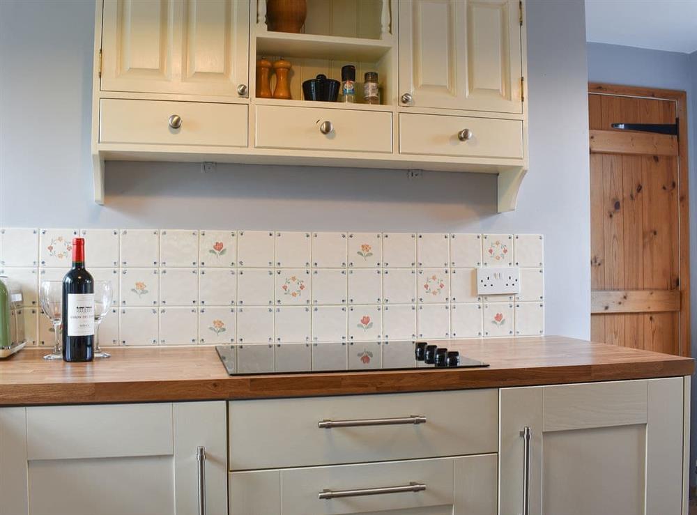 Charming fitted kitchen at The Gig House in Stowmarket, Suffolk