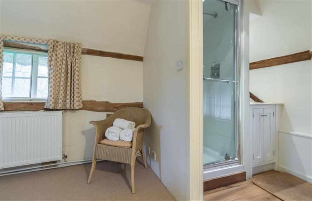 Bedroom three with en-suite shower at The Gildhall, Higham