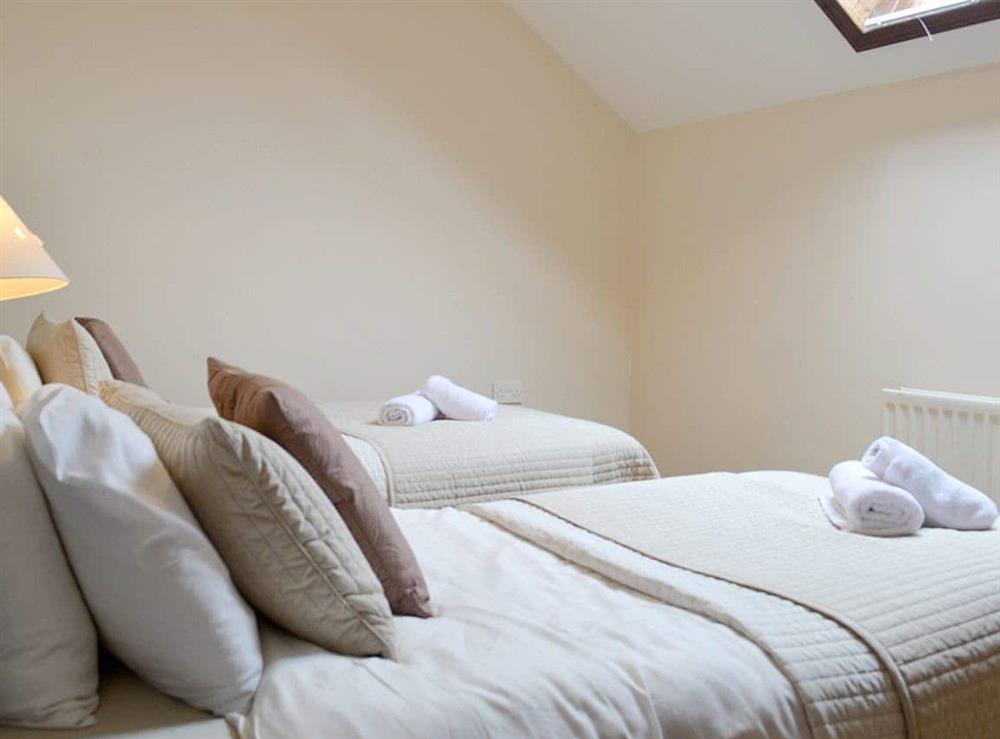 Light and airy twin bedroom at The Gingang in Frosterley, near Bishop Auckland, Durham