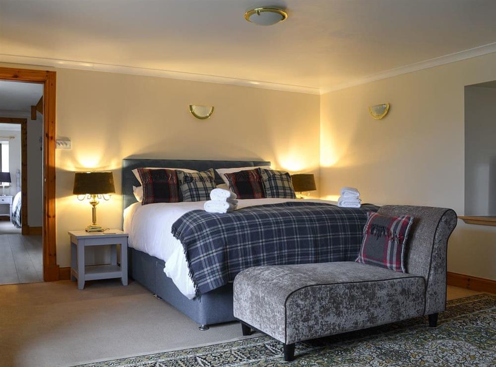 Double bedroom at The Glebe in Duthil, near Aviemore, Inverness-Shire