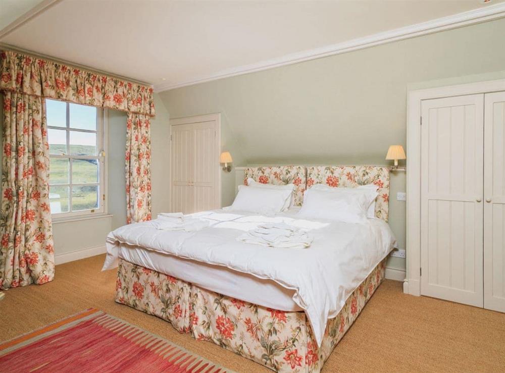 Charming double bedroom with view at The Glen Farmhouse in Shawhead, Dumfries., Dumfriesshire