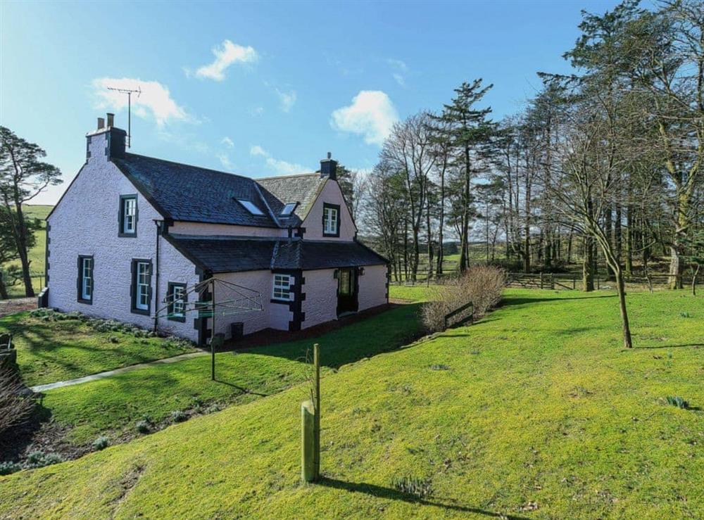 Surrounded by half acre of woodland at The Glen Farmhouse in Shawhead, Dumfries., Dumfriesshire