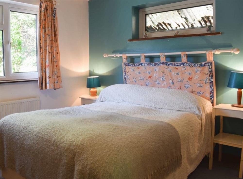 Comfortable double bedroom at The Glen in Pontrhydygroes, Devils Bridge, Dyfed