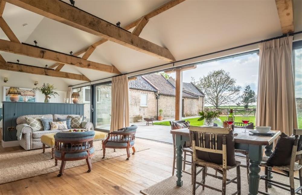Ground floor: Open plan living at The Goat Shed, Thompson near Thetford