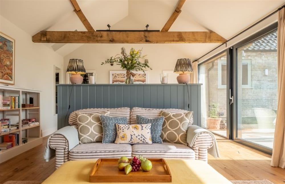 The Goat Shed: Open-plan, light and airy luxurious living for a couple at The Goat Shed, Thompson near Thetford