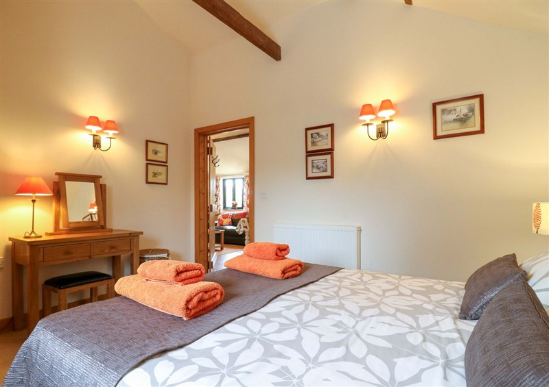 One of the bedrooms at The Golden Cross, Mendham near Harleston