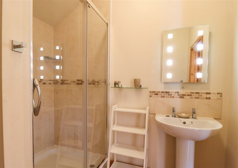 This is the bathroom at The Golden Cross, Mendham near Harleston