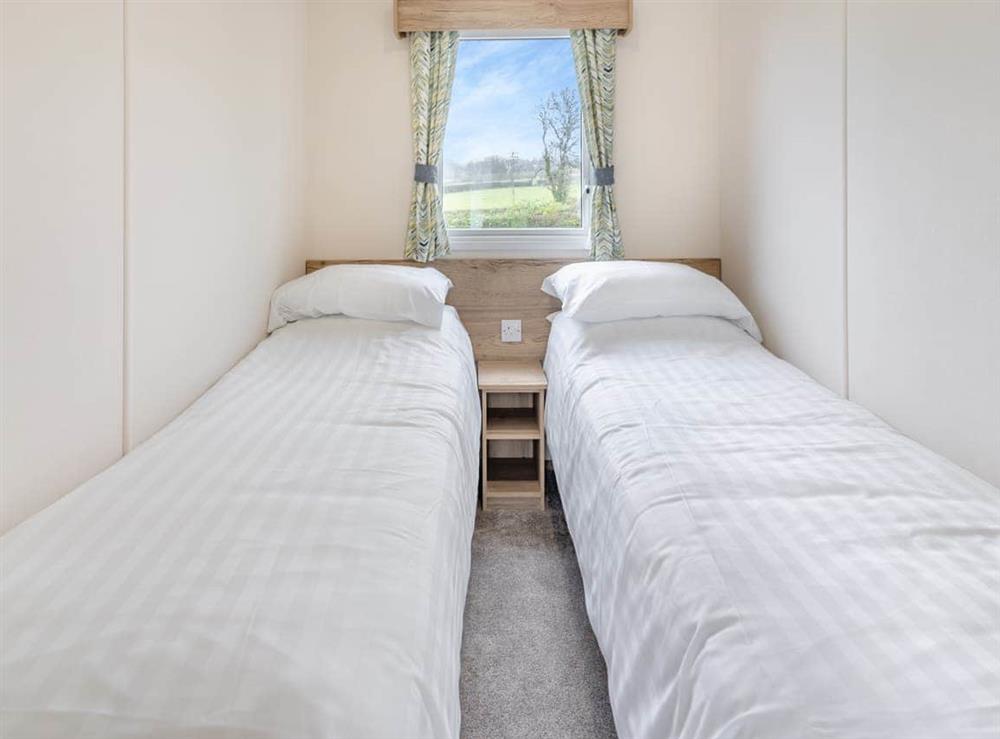 Twin bedroom at The Goscar in Begelly, Dyfed