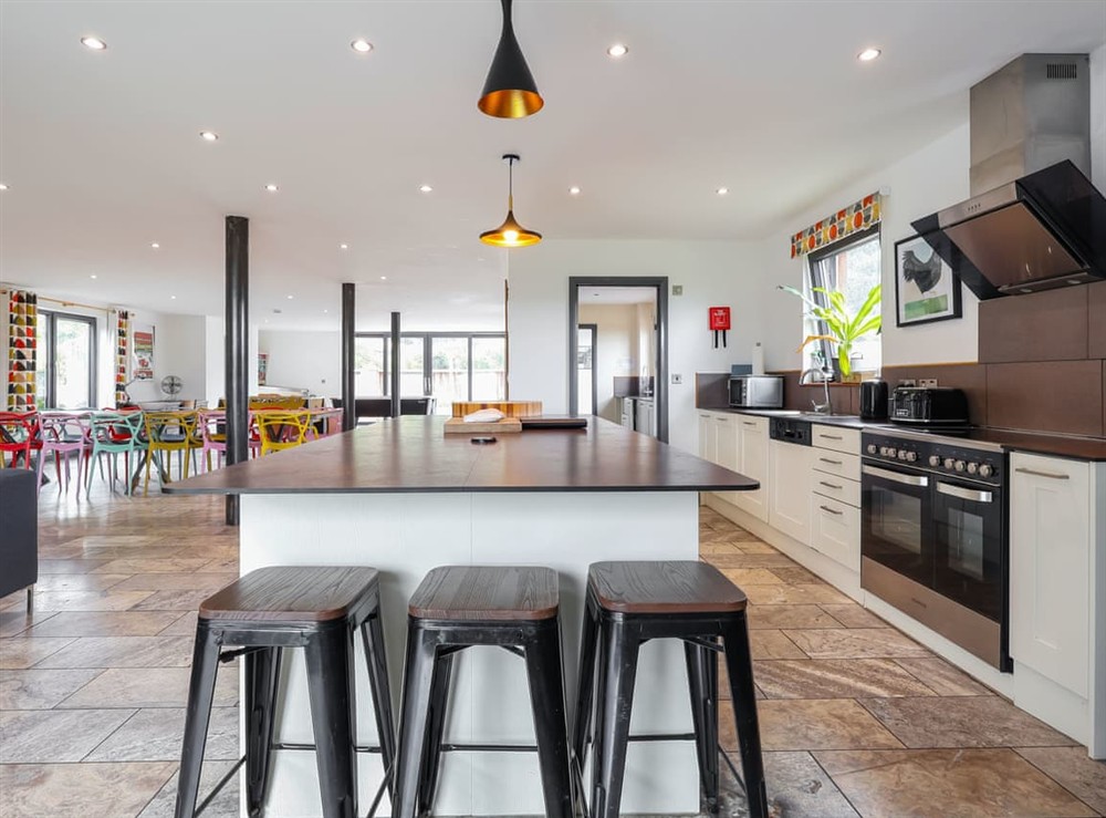 Open plan living space (photo 3) at The Grain Dryer in Gloucester, Gloucestershire