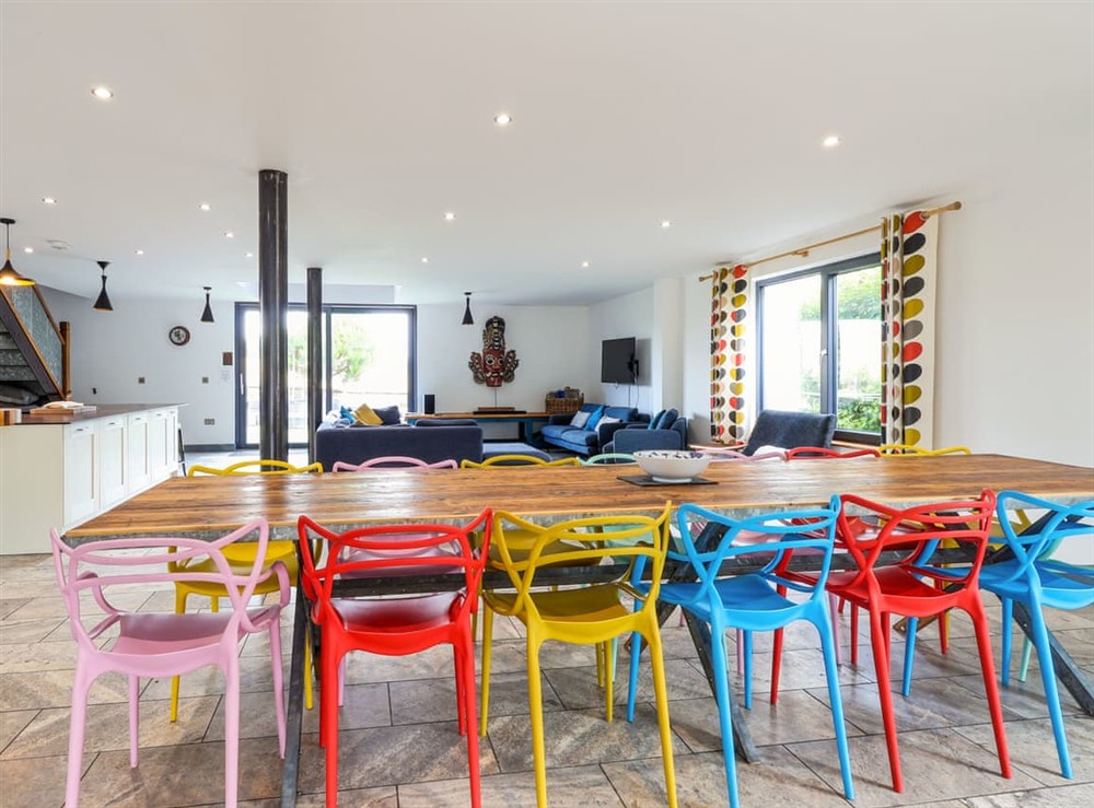 Open plan living space (photo 6) at The Grain Dryer in Gloucester, Gloucestershire