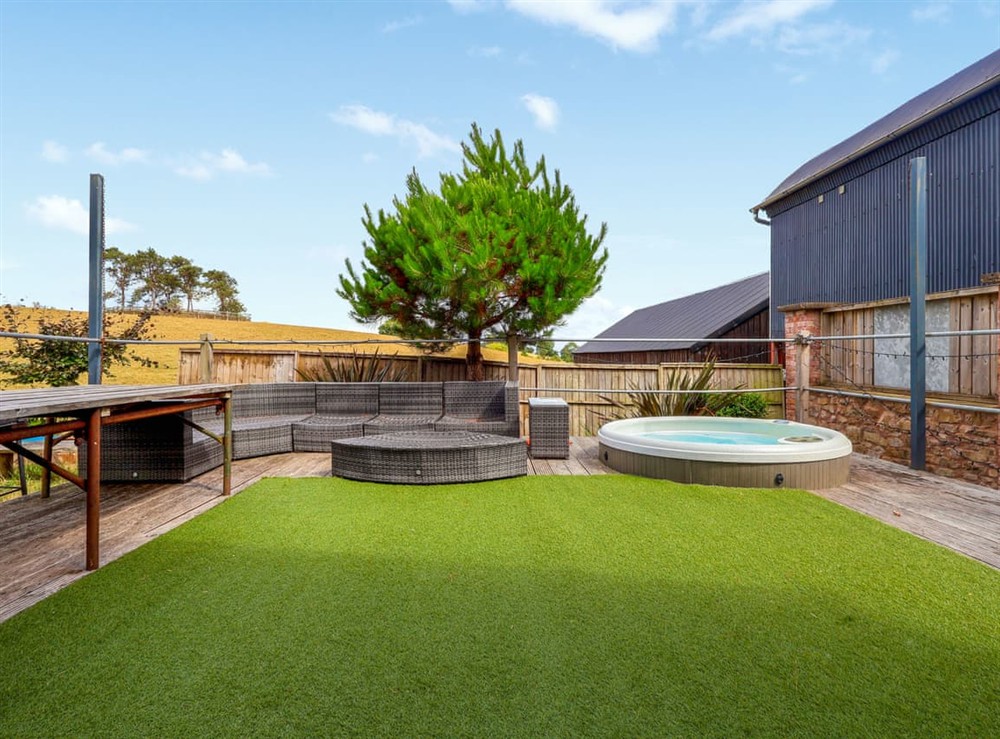 Outdoor area at The Grain Dryer in Gloucester, Gloucestershire