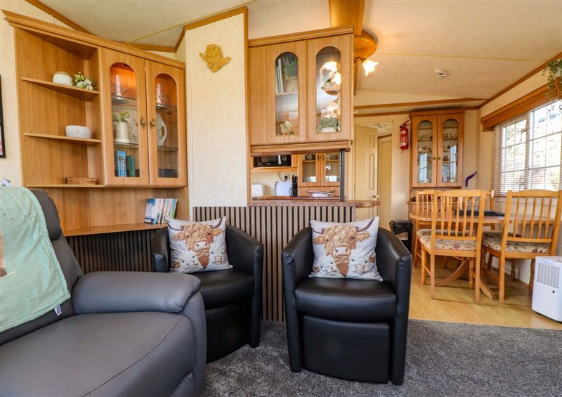 Relax in the living area at The Granada at Argraig, Llanrhyddlad near Cemaes Bay
