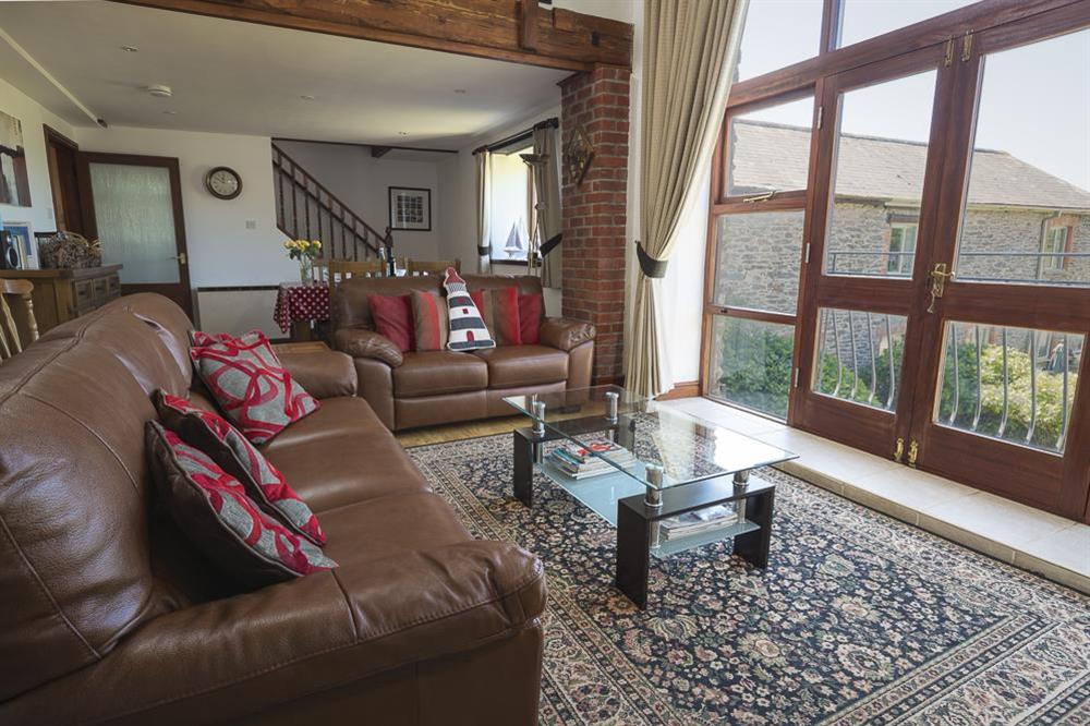 Comfortable living area at The Granary (Southdown Farm) in Southdown Farm, Malborough