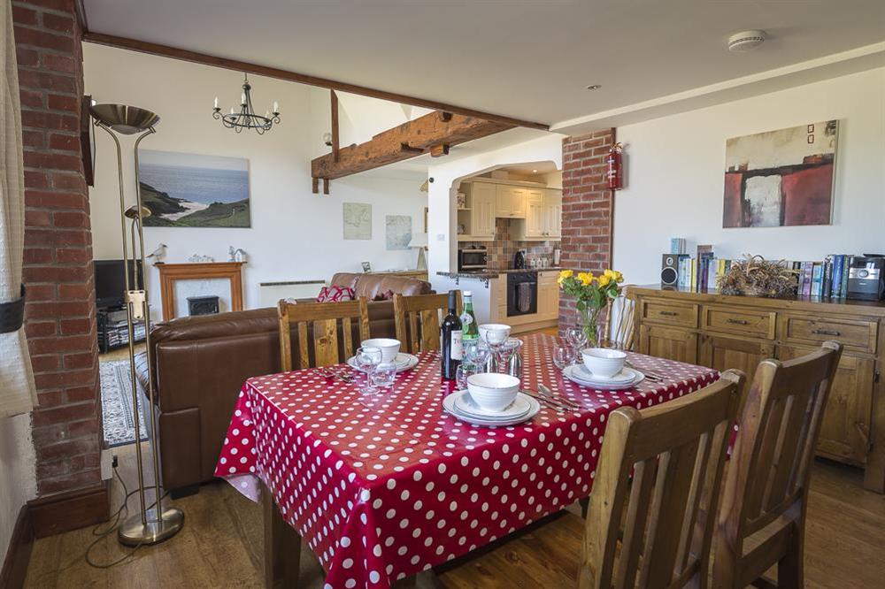 Dining area at The Granary (Southdown Farm) in Southdown Farm, Malborough