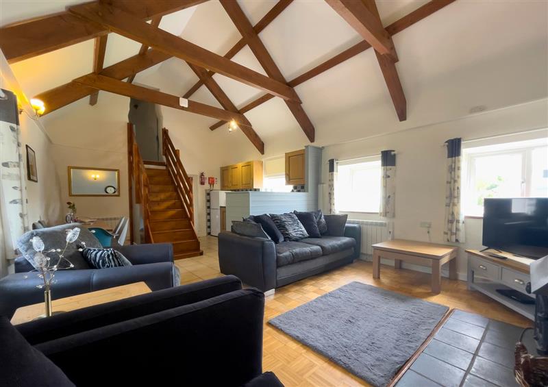 Relax in the living area at The Granary @ Canllefaes, Penparc near Cardigan