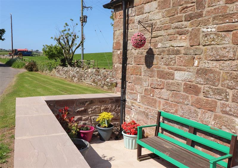 This is the garden at The Granary, Allerby near Allonby