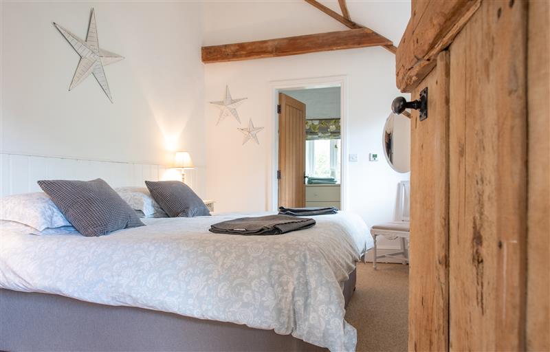 One of the bedrooms at The Granary, Barwick near Yeovil