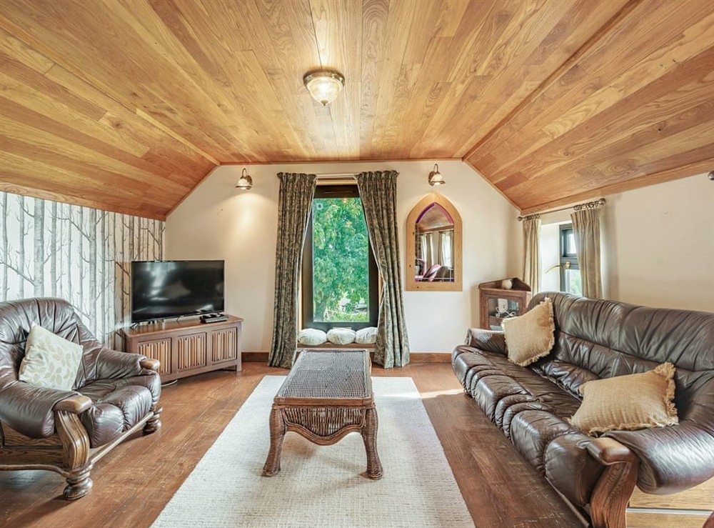 Living room at The Granary in Belchford, Lincolnshire