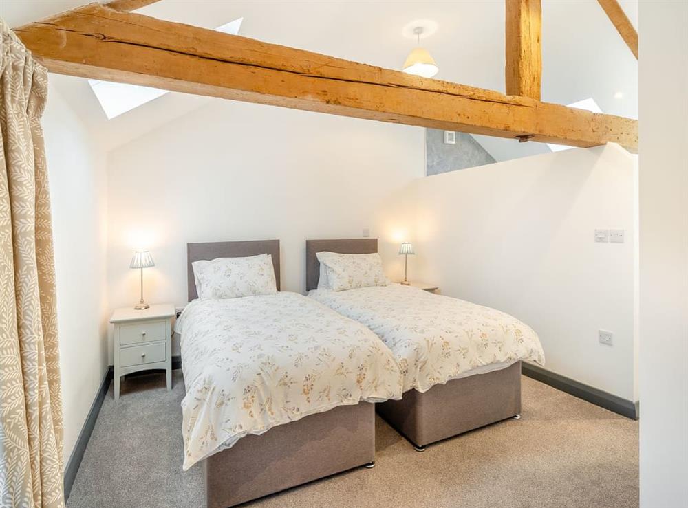 Twin bedroom at The Granary in Bilsborrow, Lancashire