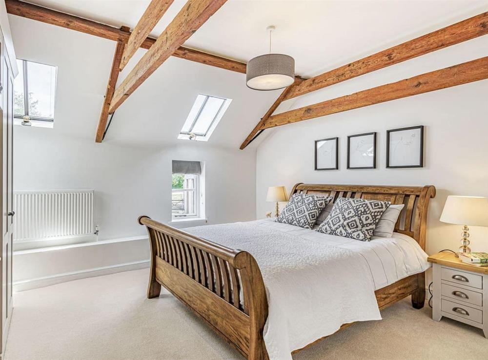 Double bedroom at The Granary in Braunston, near Oakham, Leicestershire