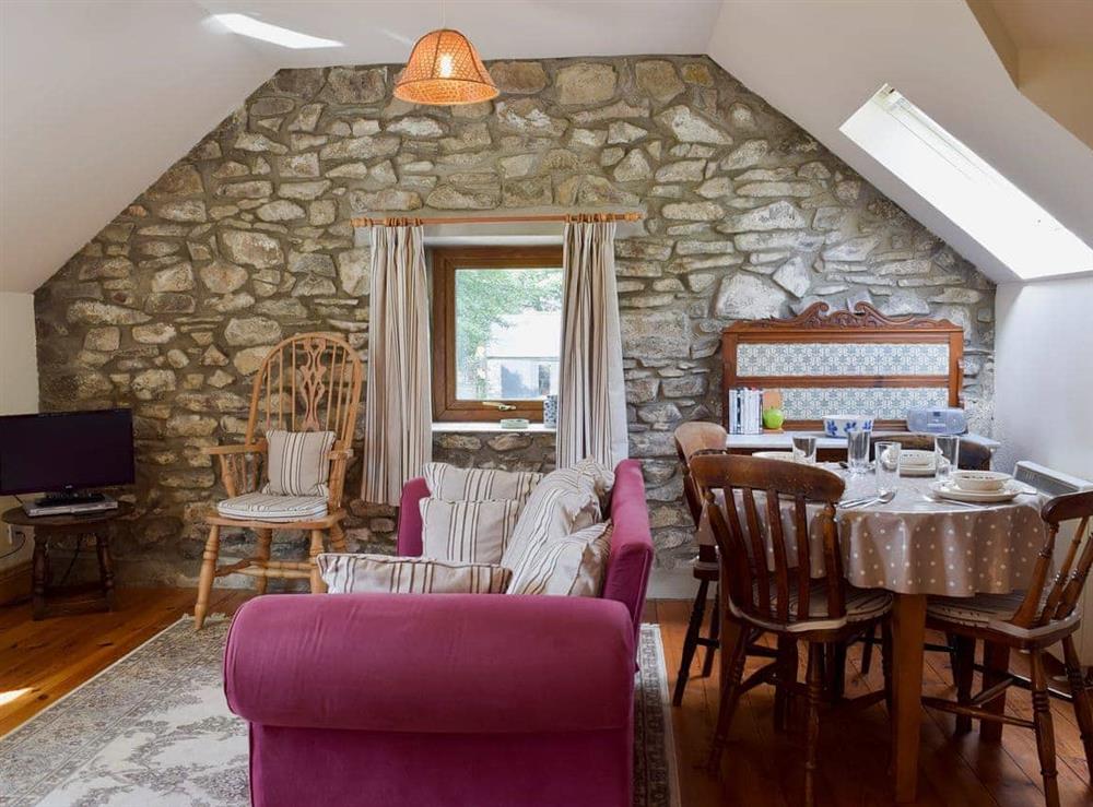 Living room/dining room at The Granary in Clarbeston Road, Dyfed